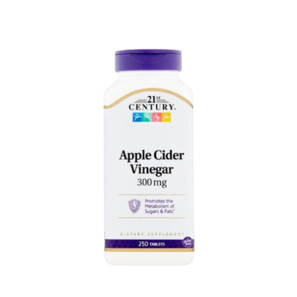 21st Century Apple Cider Vinegar 300mg 250 tablets