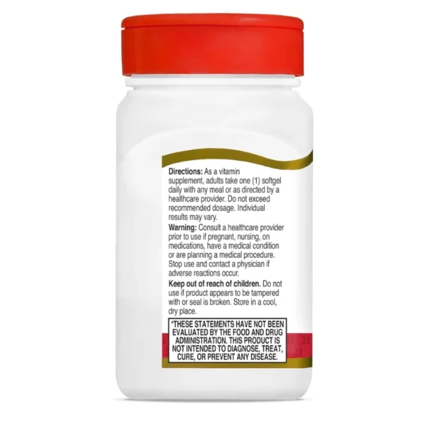 21st Century D3 2000 IU Softgels, 250 Count (7)