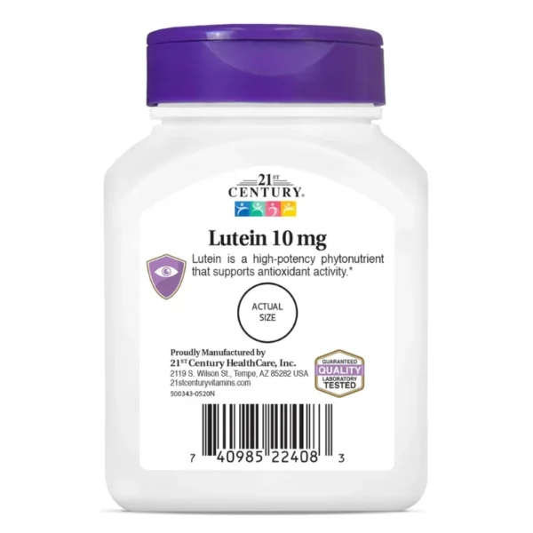 21st Century Lutein 10 mg Tablets, 60 Count (7)